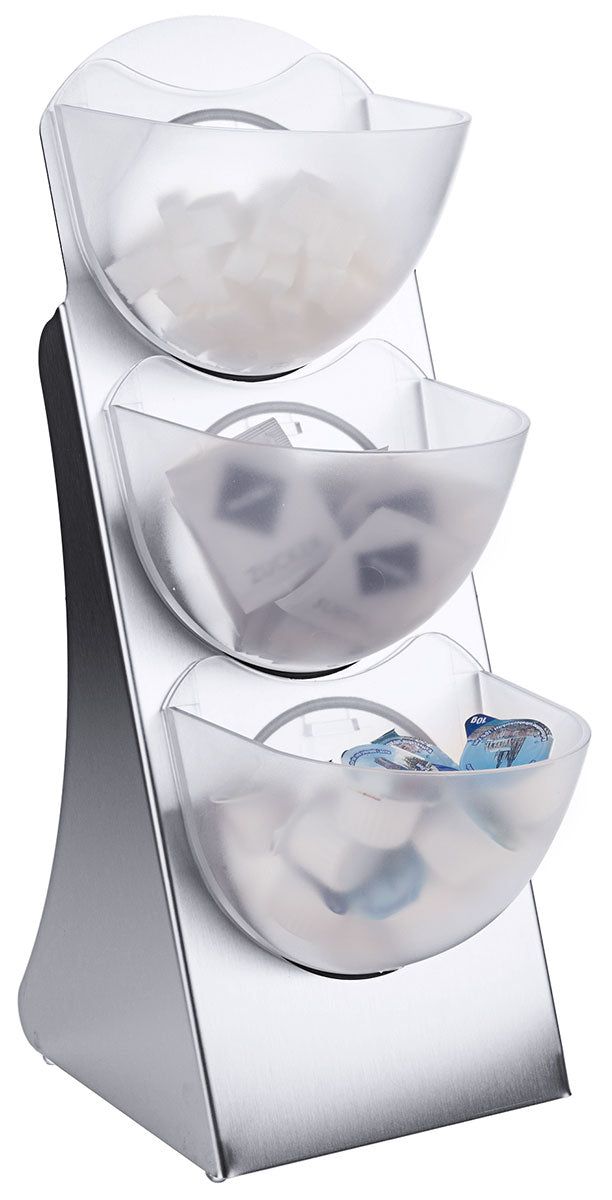 Edelstahl Verkaufsschütte mit 3 Schütten Contacto - CPGASTRO