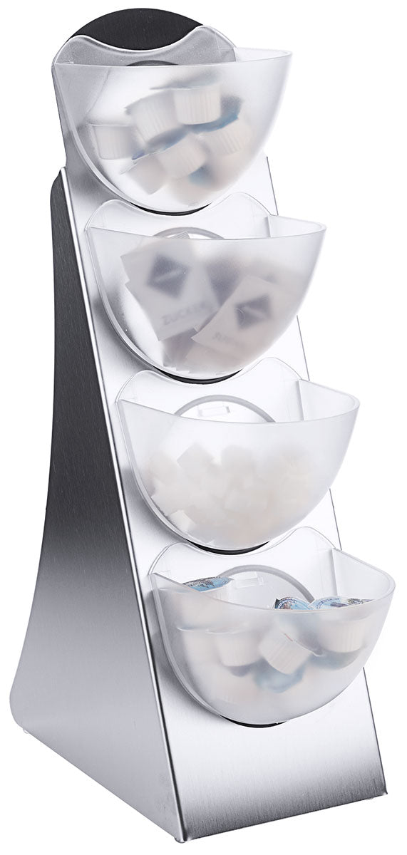 Edelstahl Verkaufsschütte mit 4 Schütten Contacto - CPGASTRO