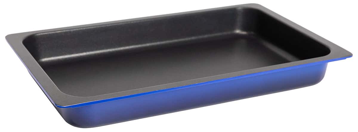 AluChef® Bräter GN 1/1 blau hochwertigem Aluminiumguss Contacto - CPGASTRO