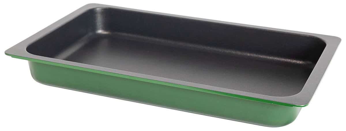 AluChef® Bräter GN 1/1 grün hochwertigem Aluminiumguss Contacto - CPGASTRO