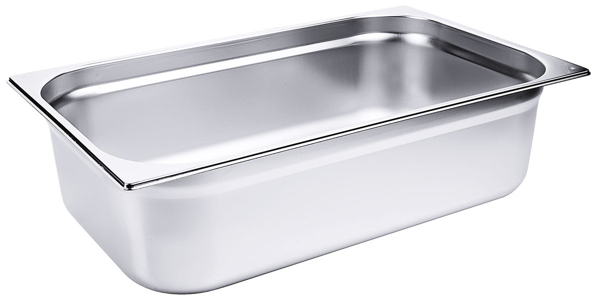 Gastronormbehälter GN-Behälter Edelstahl 0,8mm Stärke alle Größen Contacto - CPGASTRO