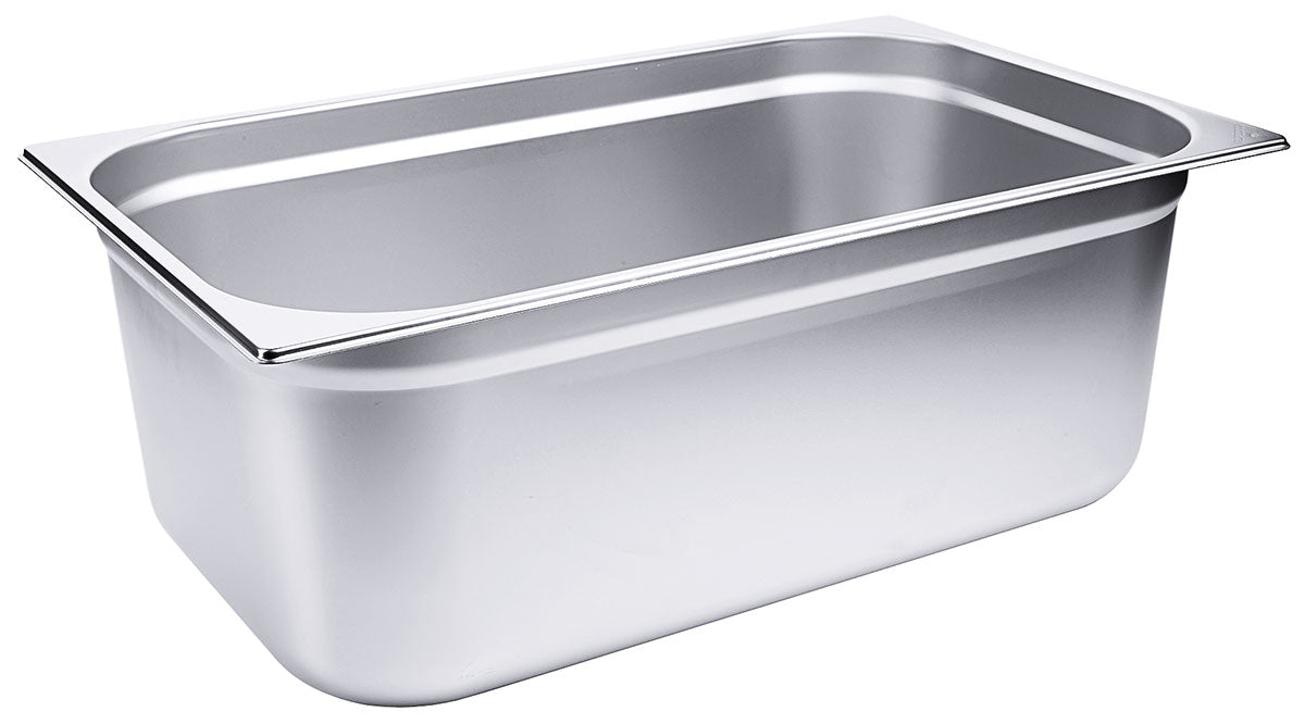 Gastronormbehälter GN-Behälter Edelstahl 0,8mm Stärke alle Größen Contacto - CPGASTRO