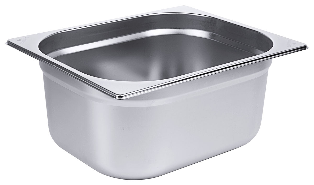 Gastronormbehälter GN-Behälter Edelstahl 0,8mm Stärke alle Größen Contacto - CPGASTRO