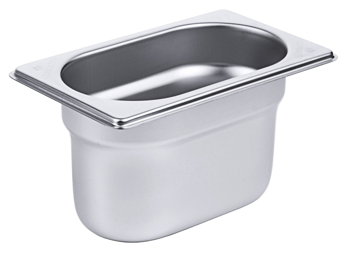 Gastronormbehälter GN-Behälter Edelstahl 0,8mm Stärke alle Größen Contacto - CPGASTRO