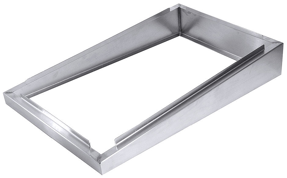 Edelstahlrahmen für GN 1/1 schräg von 4,5 auf 10 cm Contacto - CPGASTRO