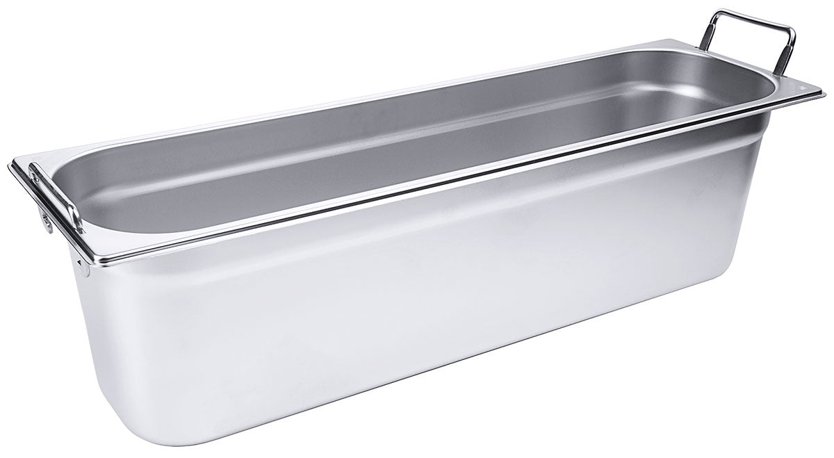 Edelstahl GN-Behälter mit Fallgriffen Contacto - CPGASTRO
