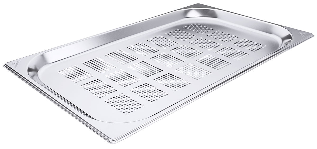 Gastronormbehälter Edelstahl GN-Behälter perforiert Serie 7311 Contacto - CPGASTRO