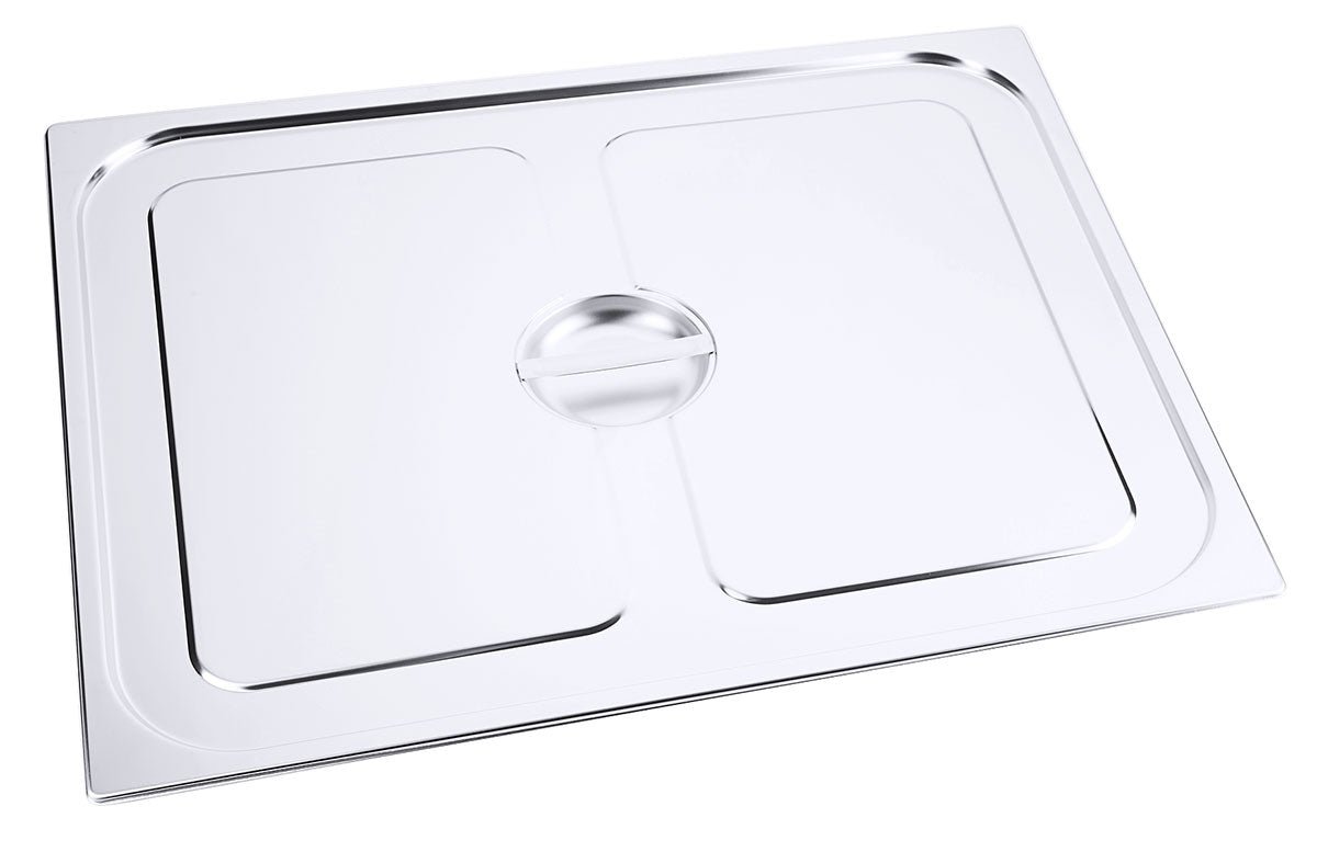 Edelstahl Deckel GN 2/1 für 7011-7023 ohne Ausschnitte Contacto - CPGASTRO
