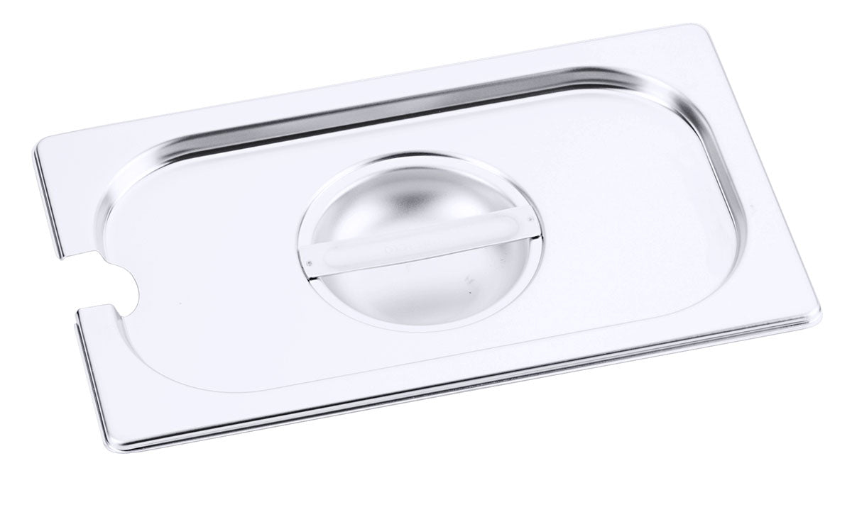 GastroNorm GN-Deckel Edelstahl mit Ausschnitt für Löffel Contacto - CPGASTRO