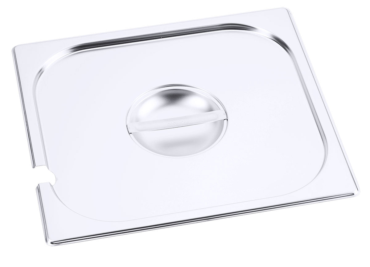 GastroNorm GN-Deckel Edelstahl mit Ausschnitt für Löffel Contacto - CPGASTRO