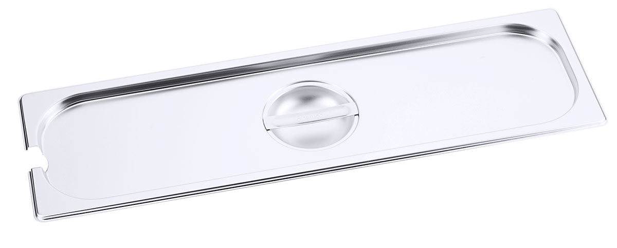 GastroNorm GN-Deckel Edelstahl mit Ausschnitt für Löffel Contacto - CPGASTRO