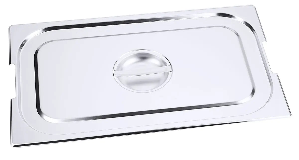 Edelstahl Gastronorm GN-Deckel für 7211-7223 mit Griff-Aussparung Contacto - CPGASTRO