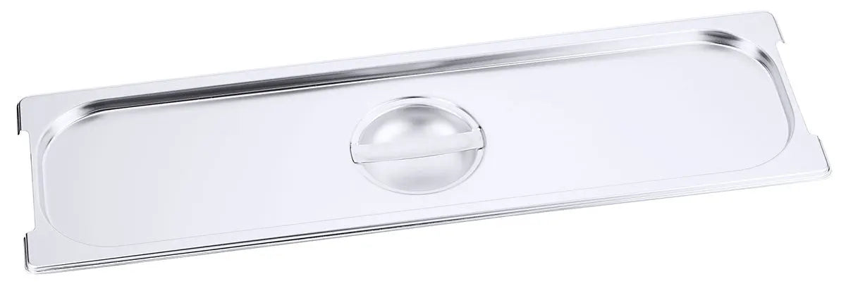 Edelstahl Gastronorm GN-Deckel für 7211-7223 mit Griff-Aussparung Contacto - CPGASTRO