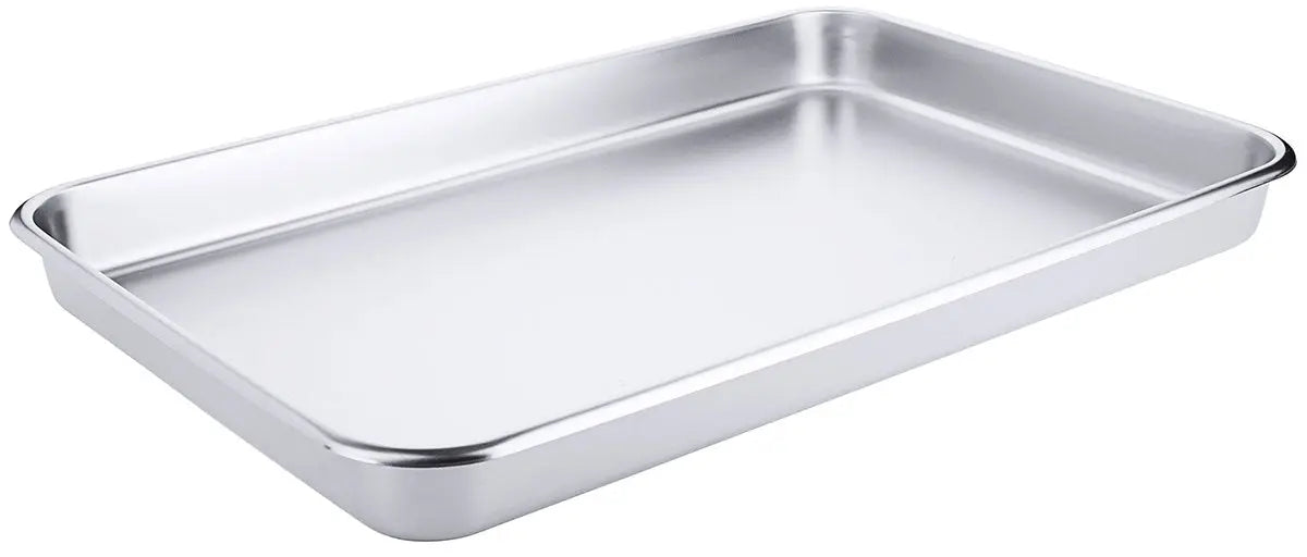 Edelstahl Schale rechteckig Länge 35-65 cm matt poliert Contacto - CPGASTRO