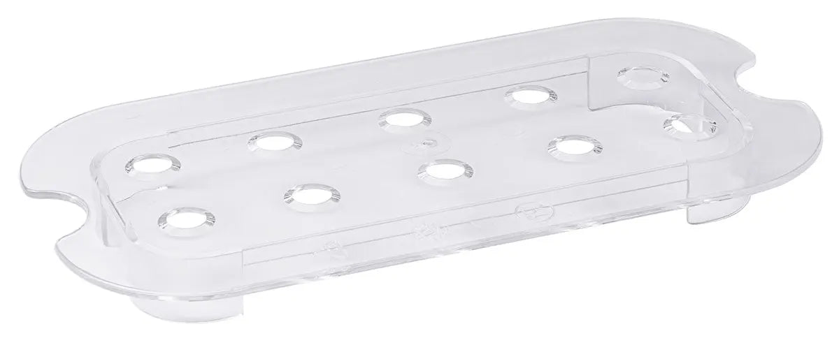 Einlegeboden GN 1/4 gelocht aus Polycarbonat Contacto - CPGASTRO