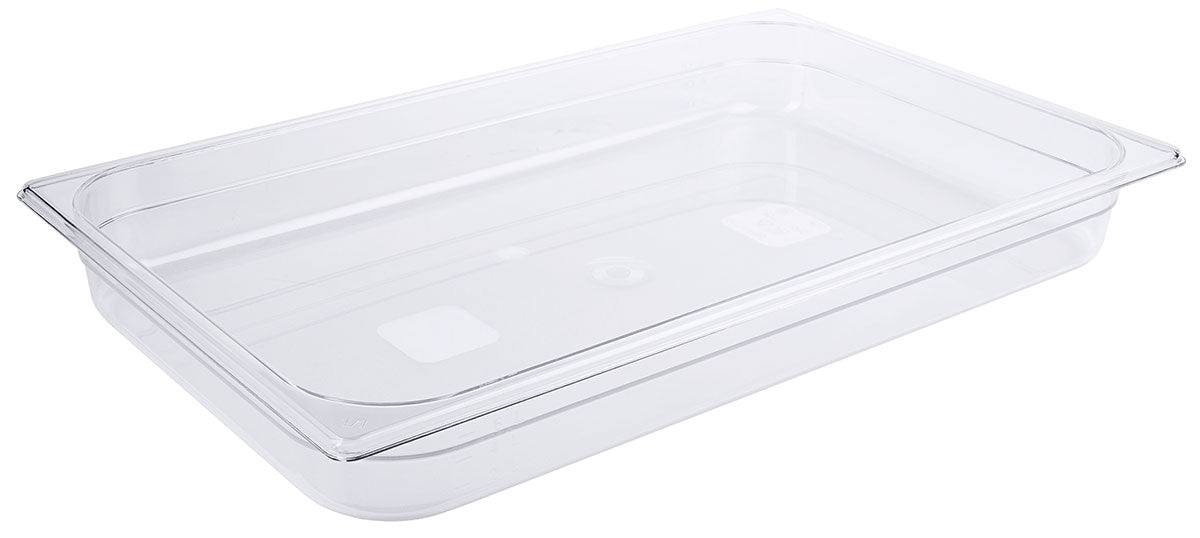 GN-Behälter aus Polycarbonat klar transparent Tiefe 65-200mm Contacto - CPGASTRO