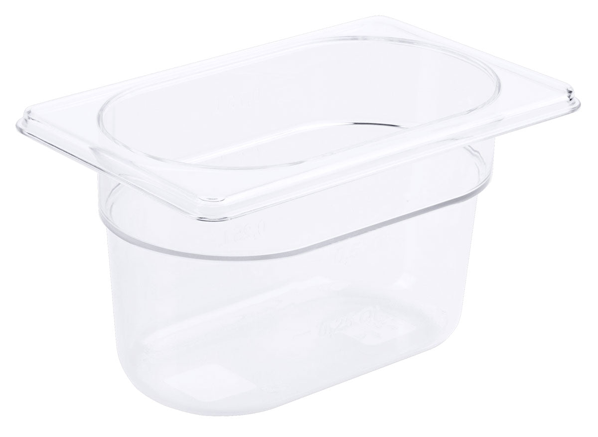 GN-Behälter aus Polycarbonat klar transparent Tiefe 65-200mm Contacto - CPGASTRO