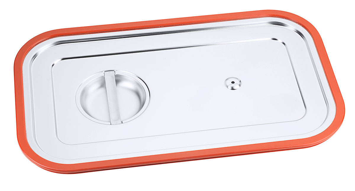 Edelstahl Gastronorm GN-Deckel mit Gummidichtung verschiedene Größen Contacto - CPGASTRO