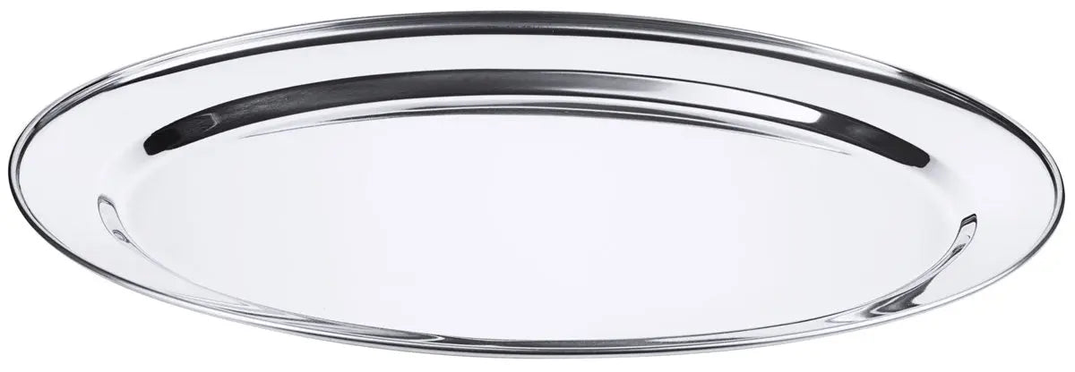 Contacto Edelstahl Bratenplatte oval 50 cm