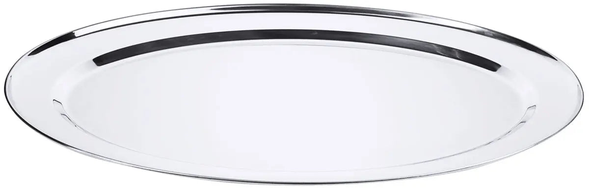 Contacto Edelstahl Bratenplatte oval 66 cm