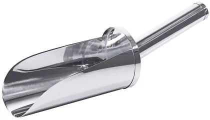 Edelstahl Küchenschaufel 0,8 l mit Hohlgriff - CPGASTRO