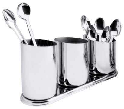 Besteckhalter mit drei Bechern Contacto - CPGASTRO