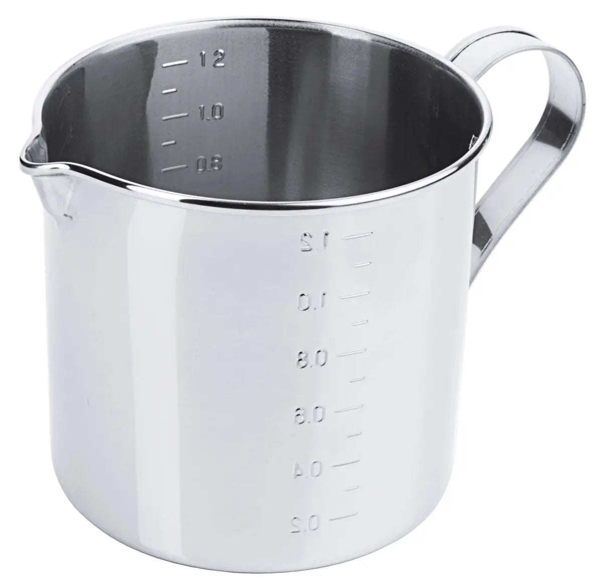 Edelstahl Messbecher zylindrisch 1,3 l - CPGASTRO