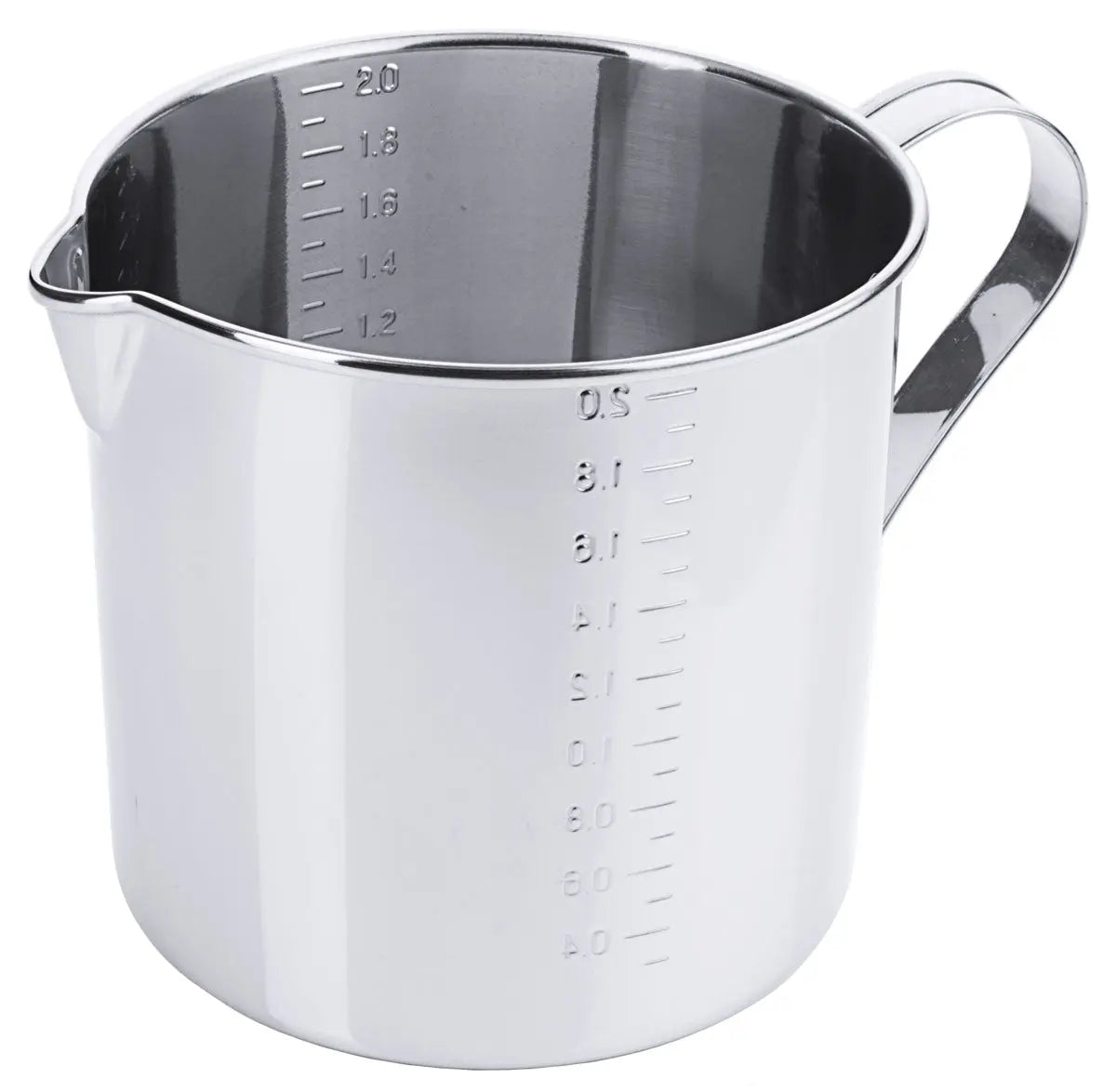 Contacto Edelstahl Messbecher zylindrisch 2,1 l