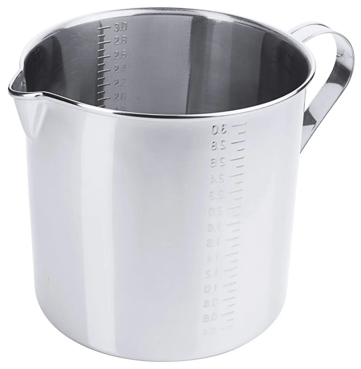 Contacto Edelstahl Messbecher zylindrisch 3,2 l