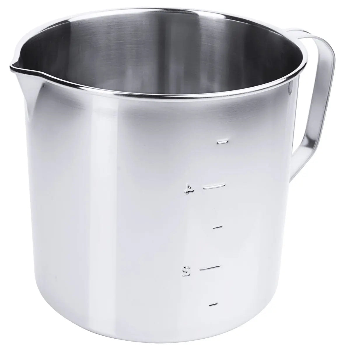 Edelstahl Messbecher zylindrisch 5 l - CPGASTRO