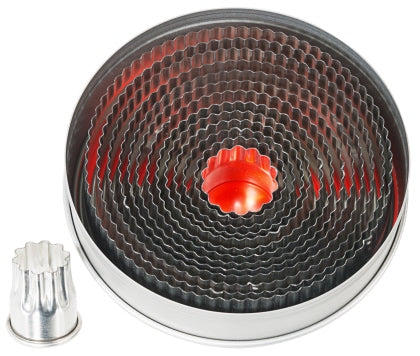 Ausstechformen, rund, gewellt Contacto - CPGASTRO