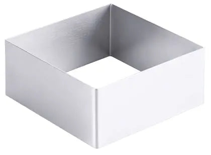 Edelstahl Mousseform quadratisch 10x10 - CPGASTRO