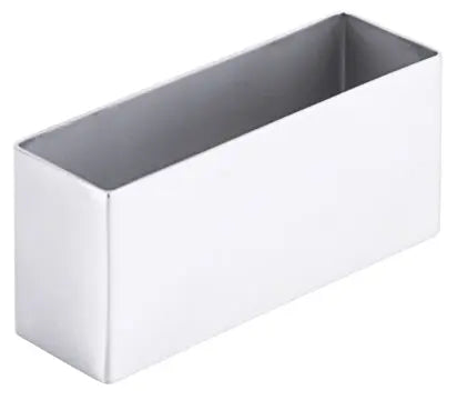 Edelstahl Mousseform rechteckig 10x3 cm - CPGASTRO