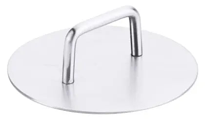 Edelstahl Drückstempel rund 8 cm - CPGASTRO