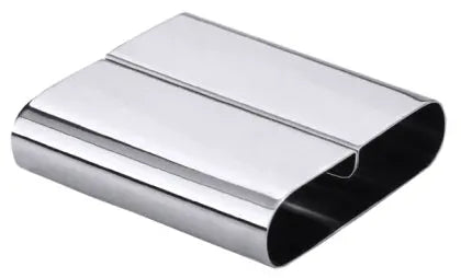 Edelstahl Kartenhalter 8 cm x 8 cm - CPGASTRO