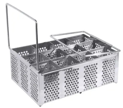 Edelstahl Besteckspülkorb 12-teilig - CPGASTRO