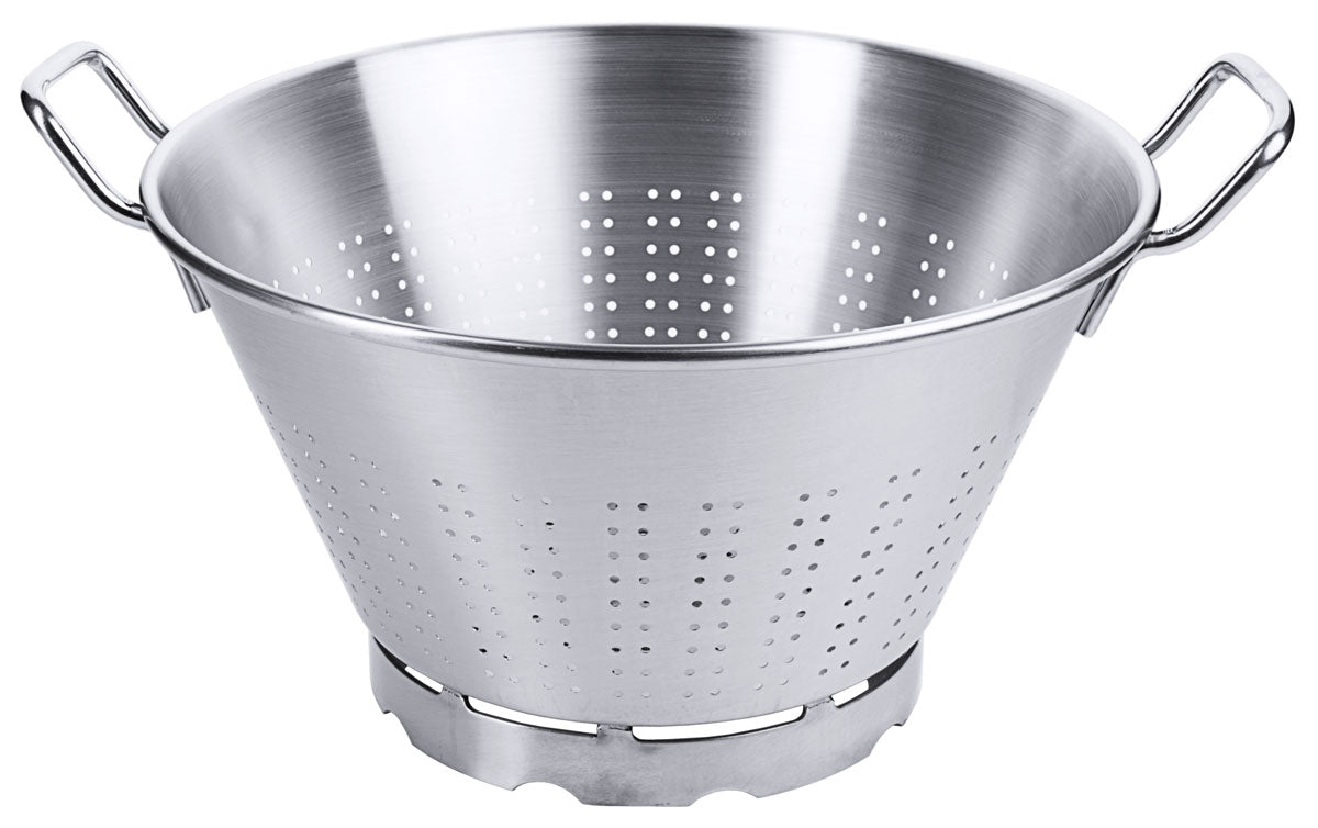 Contacto Edelstahl Seiher mit Fuß 36 cm