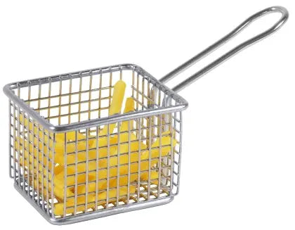 Edelstahl Servier-Frittierkorb eckig - CPGASTRO