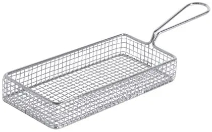 Edelstahl Servier-Frittierkorb flach - CPGASTRO