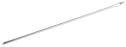 Edelstahl Dressiernadel gerade 20 cm - CPGASTRO
