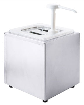 Saucendispenser mit Pumpe und einem GN Behälter 1/6 Contacto - CPGASTRO