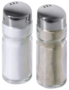 Salz-/Pfefferstreuer 9 cm zu Menage 1411/002 a 12 Stück Contacto - CPGASTRO