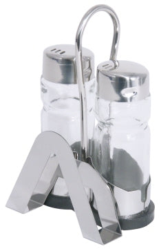 Menage Salz/Pfeffer mit Kartenhalter Contacto - CPGASTRO