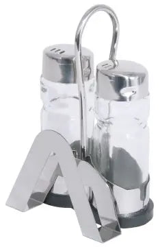 Menage Salz/Pfeffer mit Kartenhalter Contacto - CPGASTRO