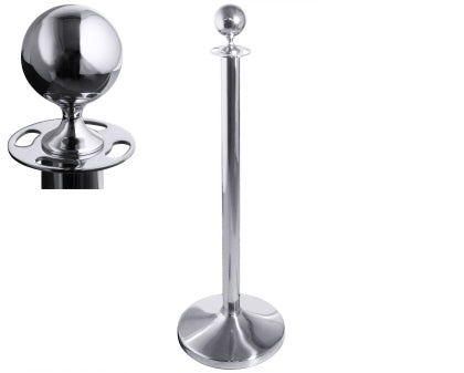 Absperrpfosten, Edelstahl mit Kugel als Abschluss Contacto - CPGASTRO
