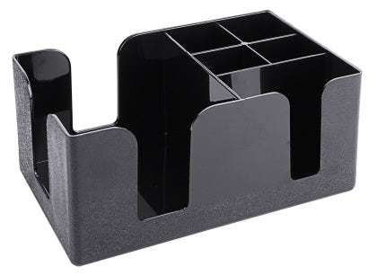 Bar-Caddy, schwarz, 6 Fächer Contacto - CPGASTRO