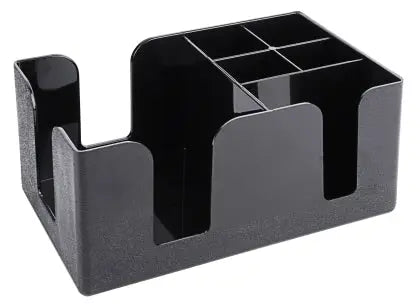 Bar-Caddy, schwarz, 6 Fächer Contacto - CPGASTRO
