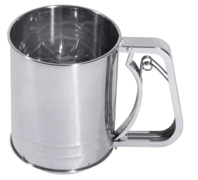 Edelstahl Einhand-Drücksieb 10 cm - CPGASTRO