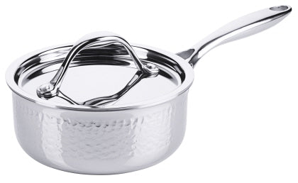 Stielkasserolle 16 cm mit Hammerschlag-Oberfläche Contacto - CPGASTRO