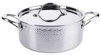 Bratentopf 24 cm mit Hammerschlag-Oberfläche Contacto - CPGASTRO